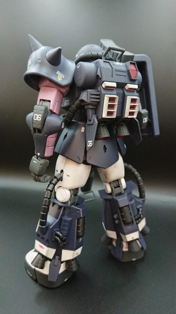 MG MS-06R 黒い三連星ザク Ver.2.0–3枚目/制作者：ま～びん・じゃくすん