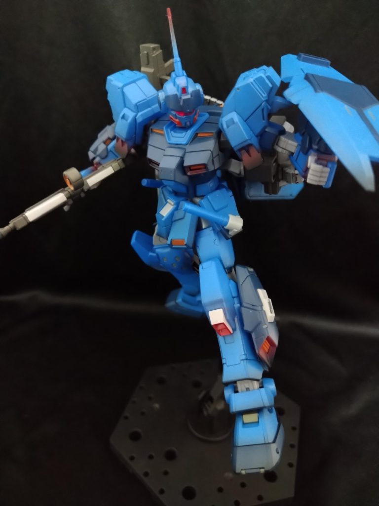 クリアカラーを活かしつつ、設定（wikiで見たもの）から妄想したカラーリングになってます。HADESモードの赤熱した感じが出せると良いなぁと思い、試行錯誤しました。