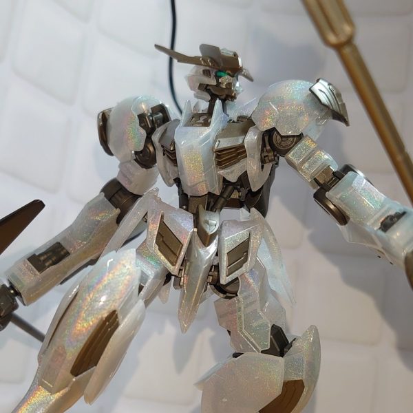 バルバトスルプスレクス  モノクロ×ホロシルバー