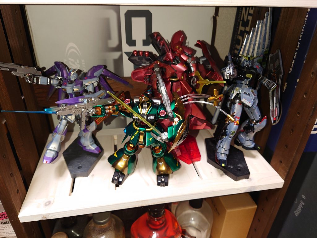 逆襲シャア揃ってきましたが、まだリ・ガズィが手に入らない……