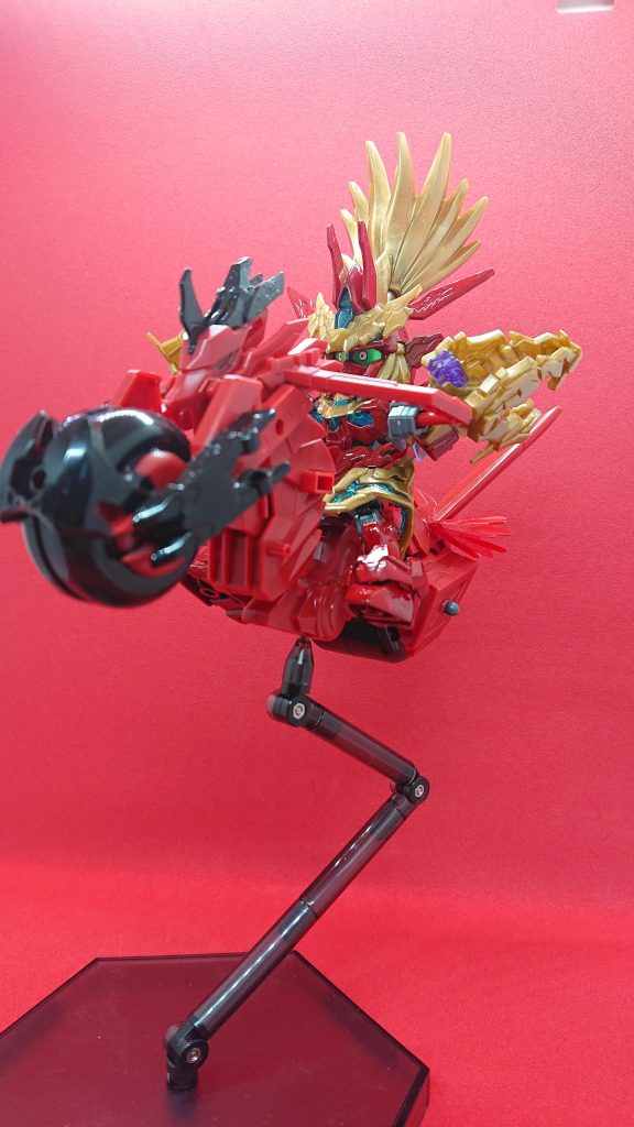 また激情形態のまま魔炎輪に搭乗することで一撃必殺の攻撃を放つことができるその攻撃を受けて生きていた者は誰もいない