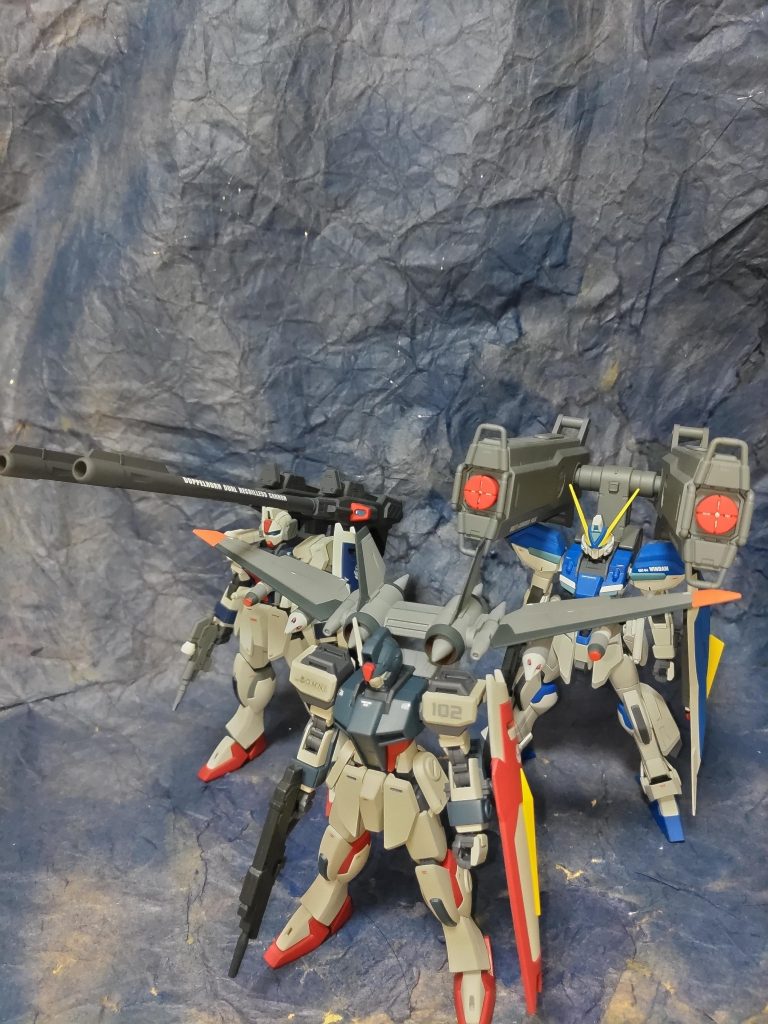 スリーショット