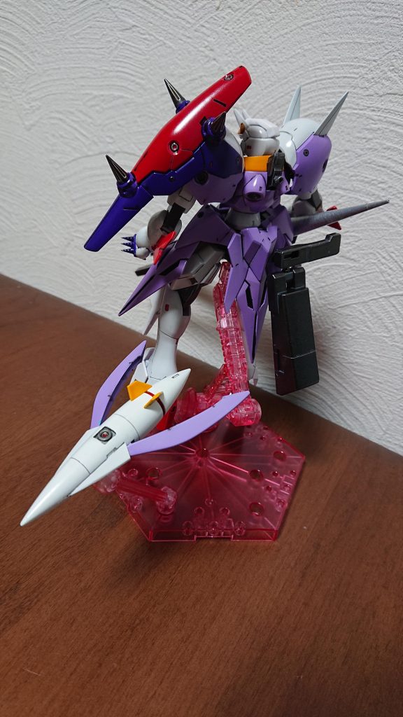 今まで紹介してませんでしたが脱出機能付きです!GNメガランチャーをマウントし辛かったので本体との接続部も改善したいなぁ🤔…という事でもう1段強化プランができました次回もまた見てくださいね!