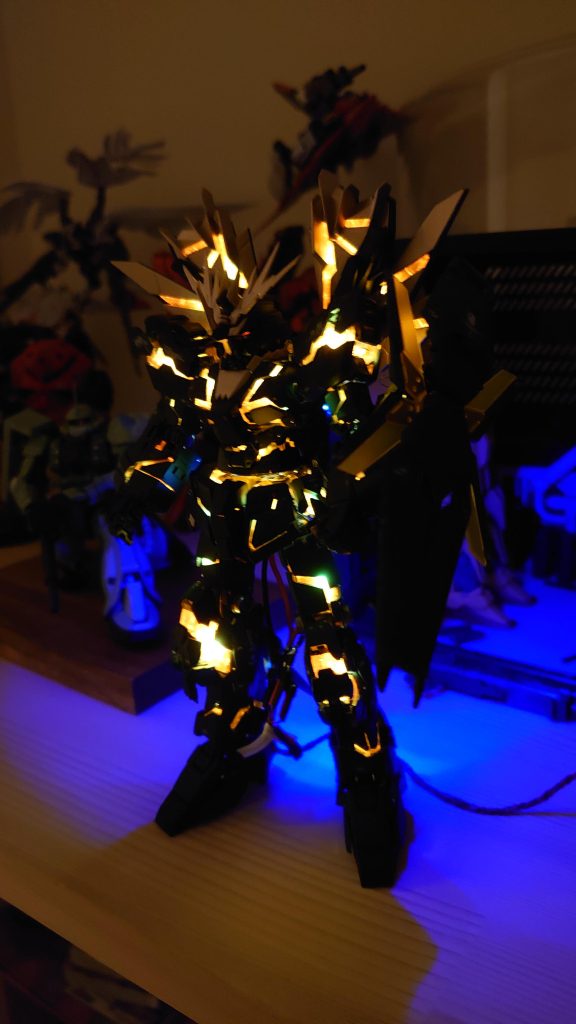 闇に光る赤い目もお気に入りです。