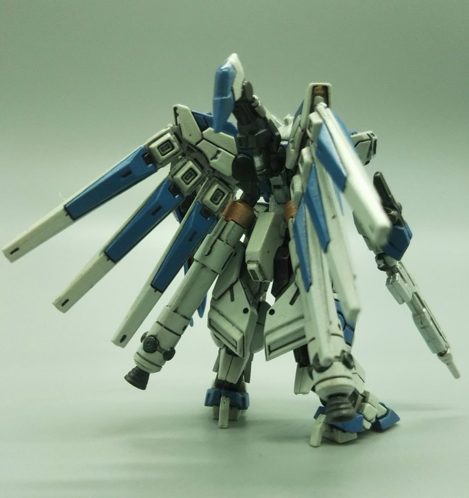 ファンネルの塗り分けが意外にも面倒でした。