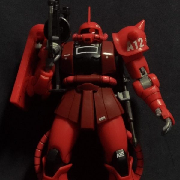 HGUCシャア専用ザクⅡ・MS06S。