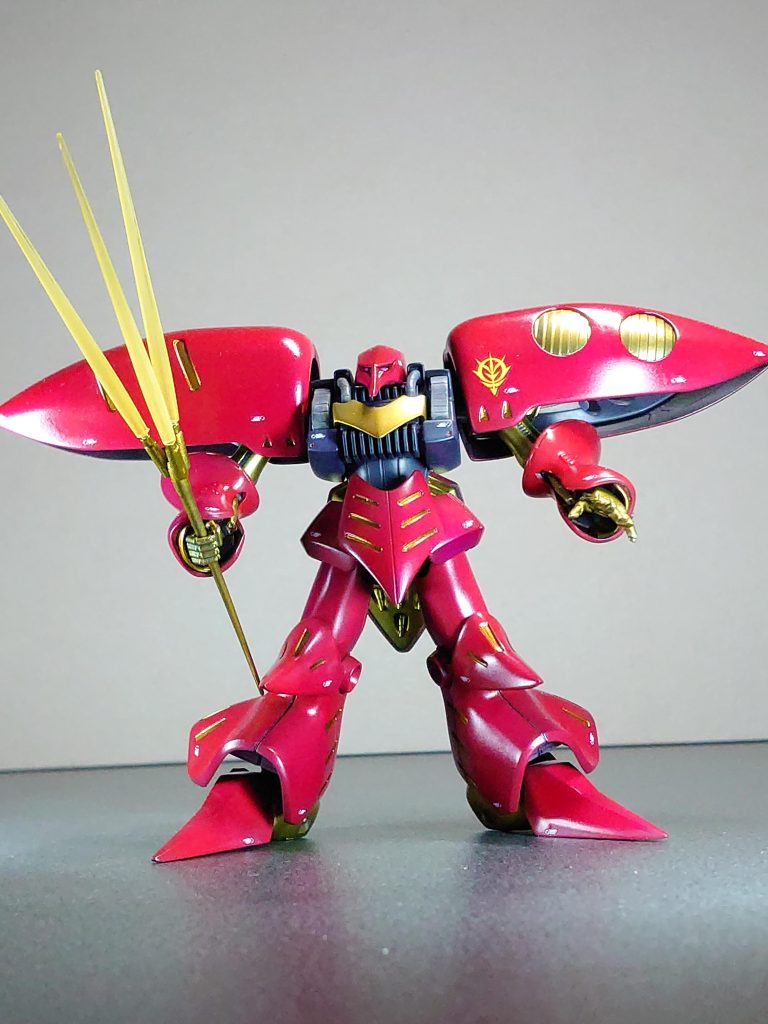 黄色に塗らずゴールドにしてみました。