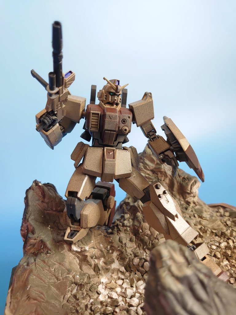 警戒する陸戦型ガンダム–5枚目/制作者：kgym0