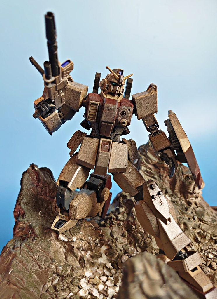 警戒する陸戦型ガンダム–3枚目/制作者：kgym0