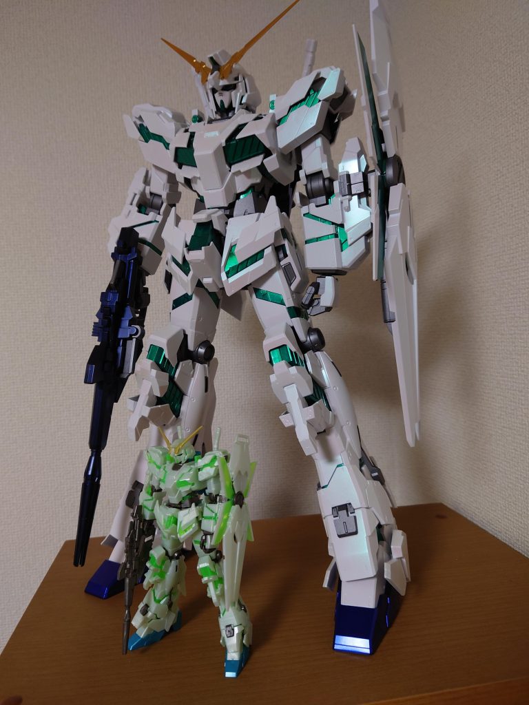 HGとの比較です。ご覧頂きありがとうございます🙇