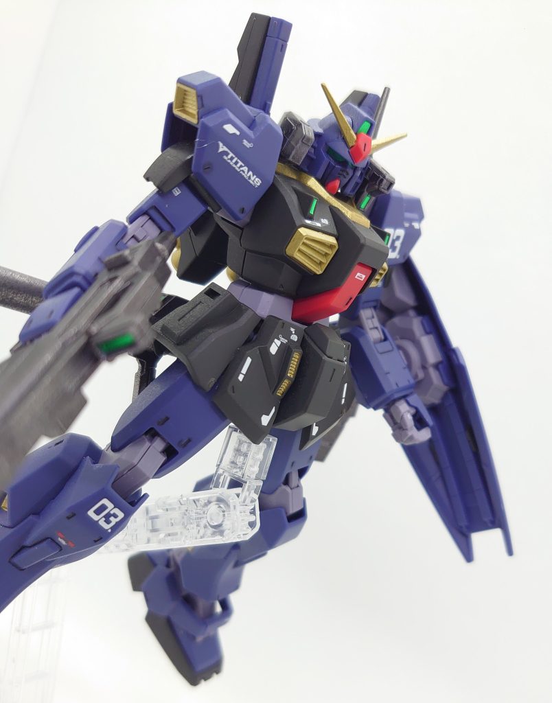 HGUC194 RX-178 ガンダム Mk-Ⅱ (ティターンズ仕様) 『3号機』–5枚目/制作者：早摘みレモン