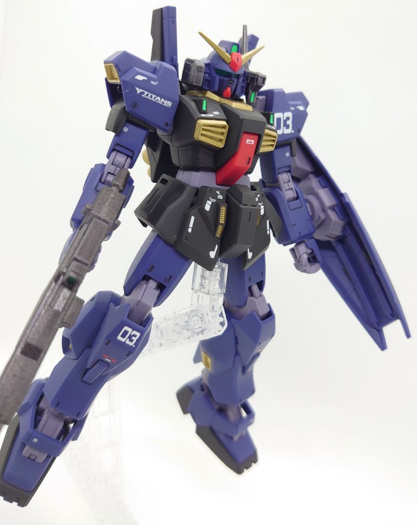 HGUC194 RX-178 ガンダム Mk-Ⅱ (ティターンズ仕様) 『3号機』–3枚目/制作者：早摘みレモン