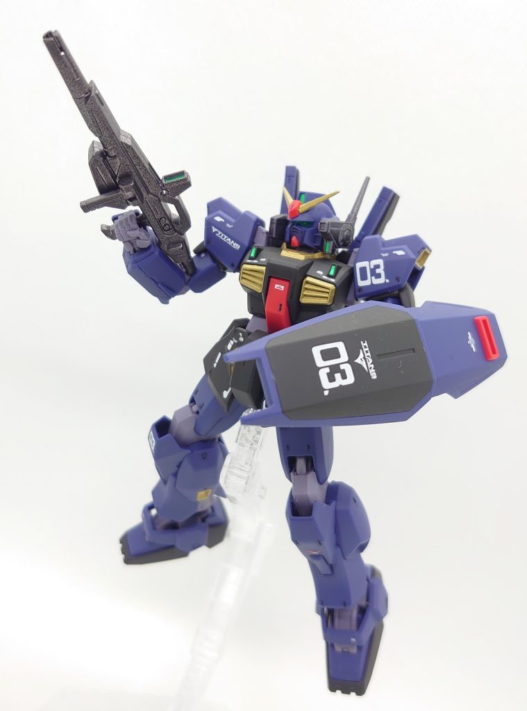 HGUC194 RX-178 ガンダム Mk-Ⅱ (ティターンズ仕様) 『3号機』–4枚目/制作者：早摘みレモン