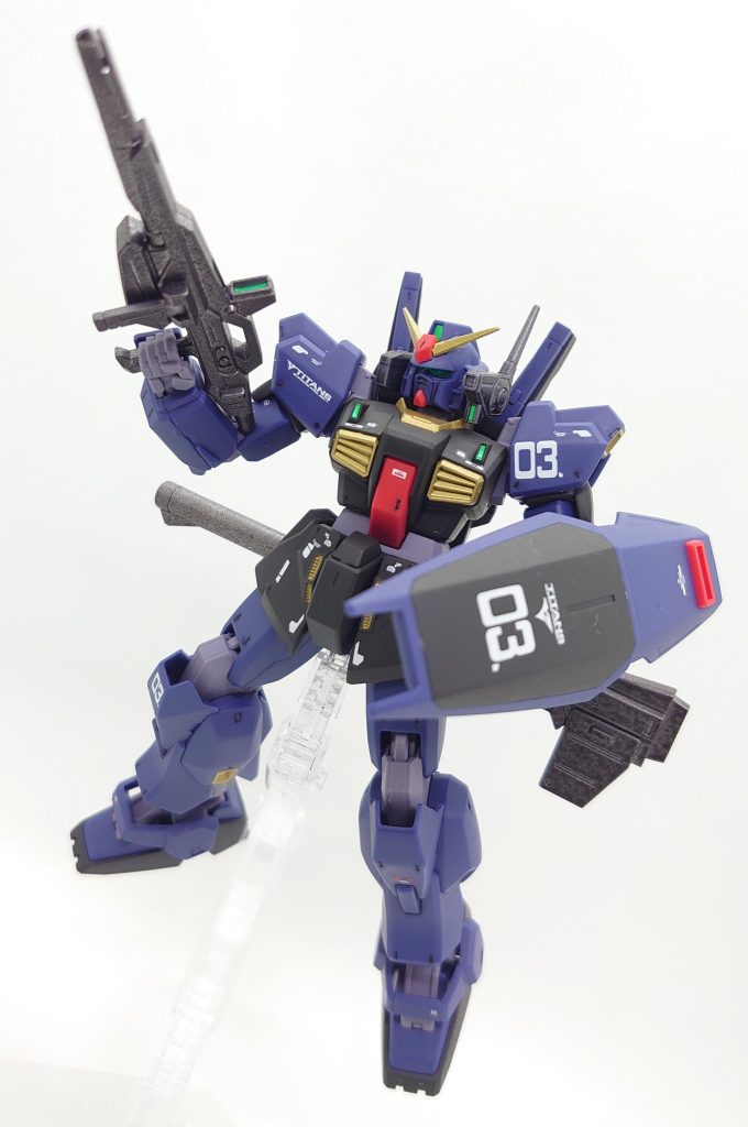 HGUC194 RX-178 ガンダム Mk-Ⅱ (ティターンズ仕様) 『3号機』–7枚目/制作者：早摘みレモン