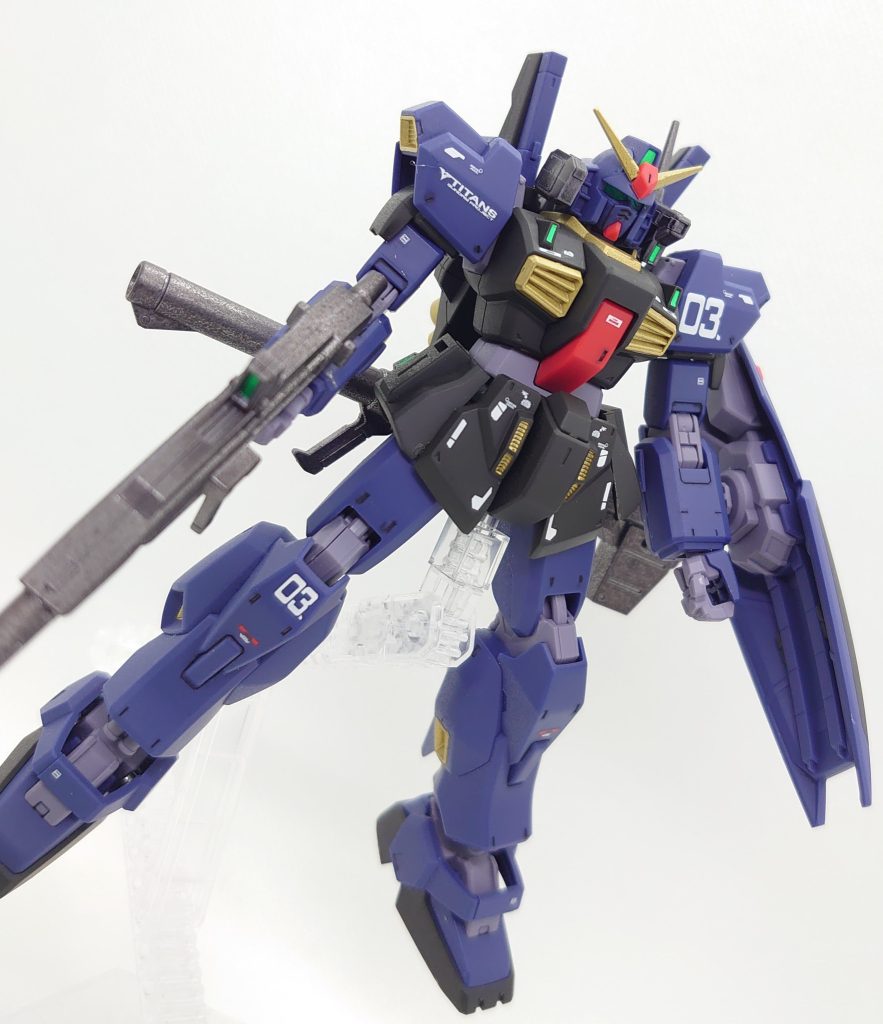 HGUC194 RX-178 ガンダム Mk-Ⅱ (ティターンズ仕様) 『3号機』–6枚目/制作者：早摘みレモン