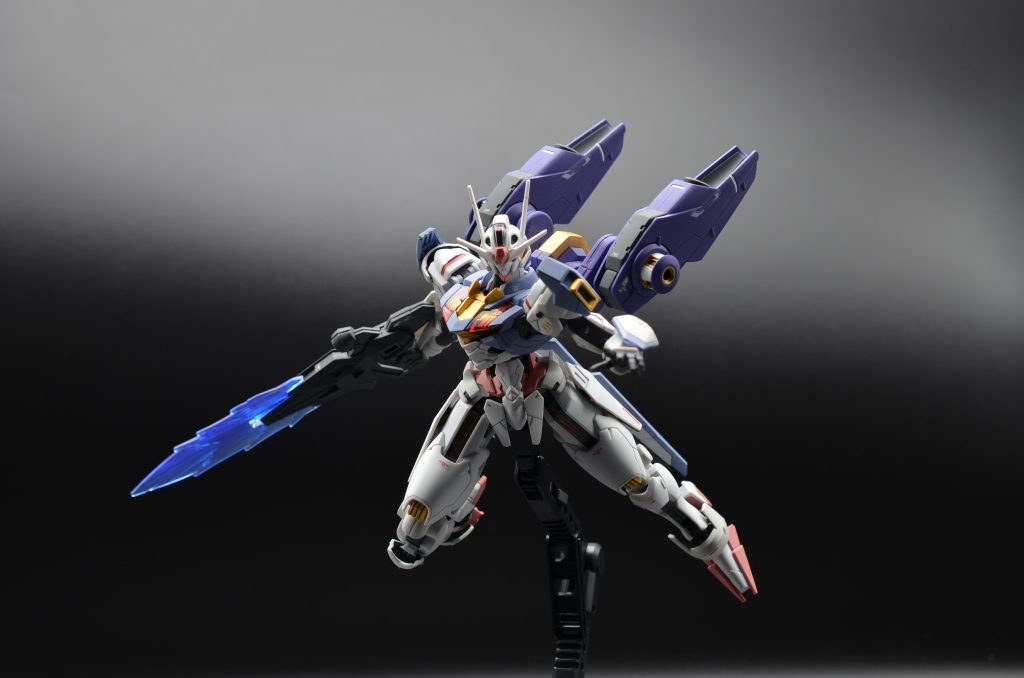 ガンダムエアリアル+フライトユニット–4枚目/制作者：@shun_plastic