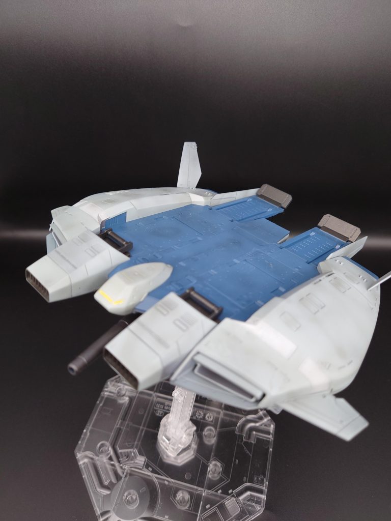 ドダイとかドダイⅡとか、この手のモビルスーツ乗せる機体、何故だか大好物なんですよね〜