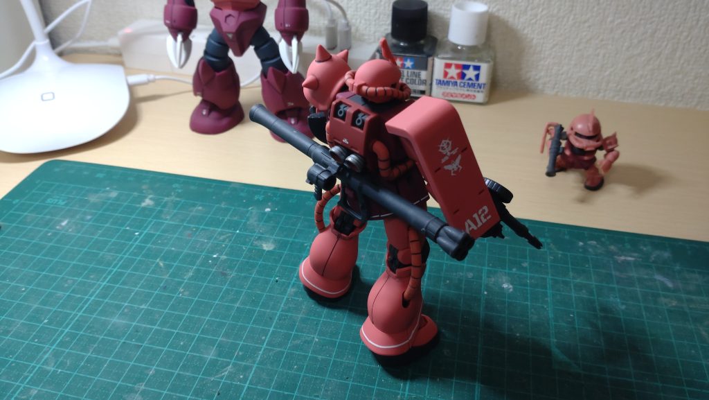 シャア専用ザクⅡ–4枚目/制作者：shouta