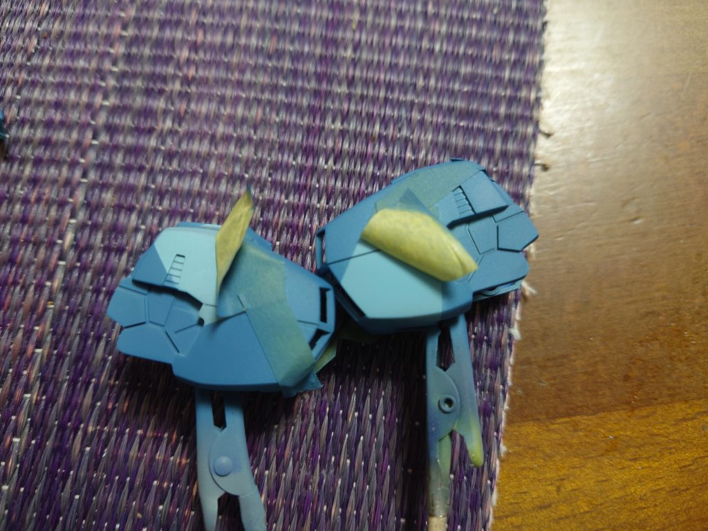 イクシスガンダムといえば、スプリッター迷彩ですよね〜