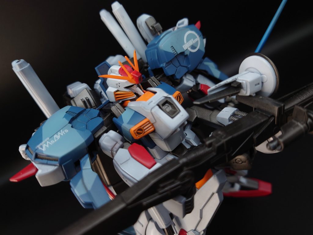 60作目　HG 1/144 MSA-0011[Ext] Ex-s(イクシス) GUNDAM　全塗装–4枚目/制作者：@kjyun_choroq