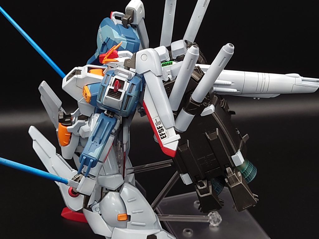 60作目　HG 1/144 MSA-0011[Ext] Ex-s(イクシス) GUNDAM　全塗装–6枚目/制作者：@kjyun_choroq