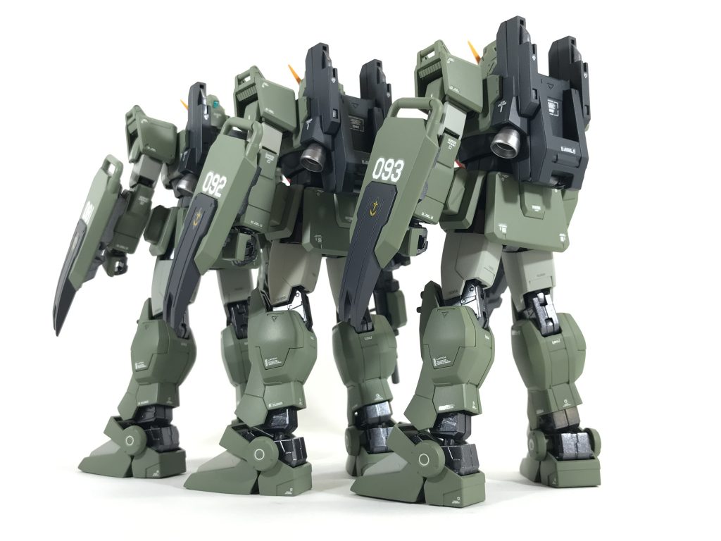 後姿のショットです。独特な