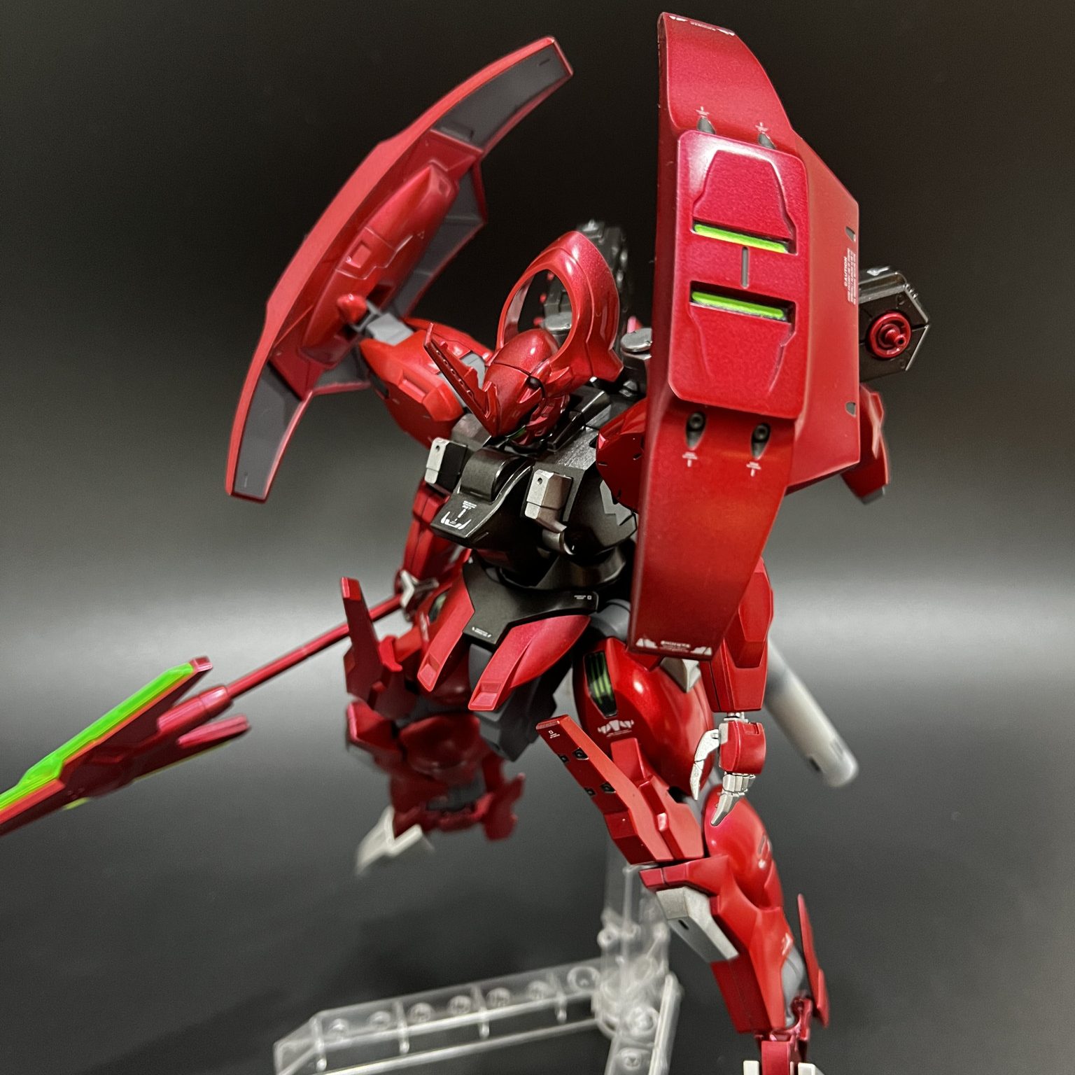 HG 1/144 ダリルバルデ 塗装完成品 - プラモデル