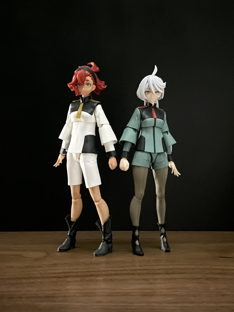 塗装前の2ショット。