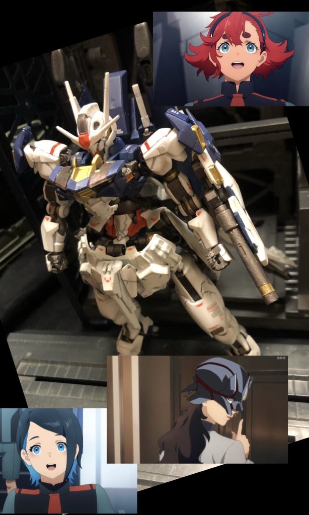 ニカ「行っちゃったね。変なひとだったね。」スレッタ「あ、あの、エアリアル、かなり変わっちゃって。あの、何がどうなったんだか。」ニカ「後でゆっくり説明するね。」スレッタ「あああ、ありがとうございます。」ミオリネ「スレッタ！」スレッタ「ミ、ミオリネさん！？だだだ、大丈夫なんですか！？」ミオリネ「大丈夫よ。そもそも、あの時なんであんなに強いショックを受けたのか、自分でも全く理解出来ないわ。もう平気よ。」スレッタ「ああ、良かった、良かったです。顔を見れて安心しました。」ミオリネ「それはそうと、グエルとエランの決闘、エランが勝利したわよ。」スレッタ「え！？」ミオリネ「機体の相性が悪すぎたわ。グエルも善戦したけど。」スレッタ「そう...ですか..。」ミオリネ「決闘の相手は決まりね。」スレッタ「エラン....さん...。」−ペイル寮−エラン「....僕は勝ったよ、スレッタ・マーキュリー。約束通り、次は僕と戦ってもらう。ガンダムに勝てるのは...ガンダムだけだ。僕が勝ったら、君のガンダムをいただくよ....。」→ To be continued....。