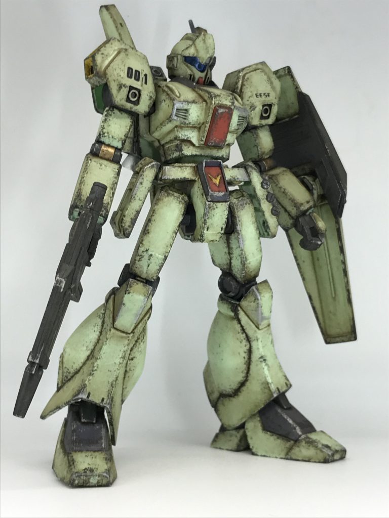 完全に汚しすぎて駄目な例…おまけにデカールさえ貼らないで全てマーキングシール😰