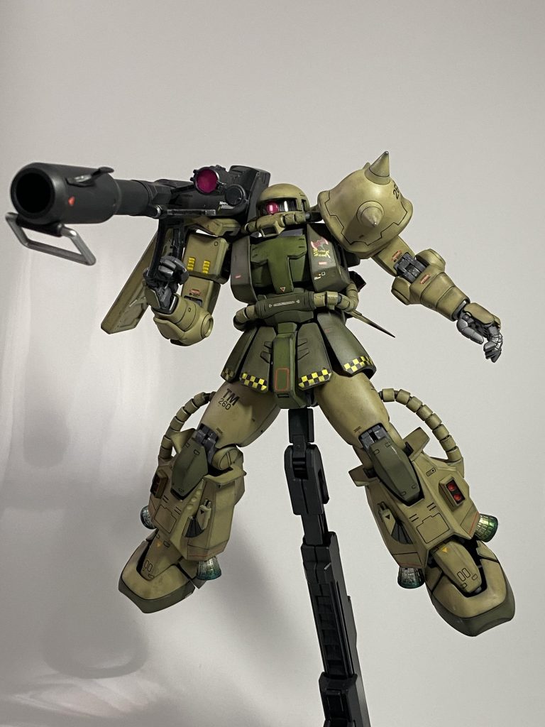 ブレニフ・オグス専用ザクII–2枚目/制作者:KiFaran