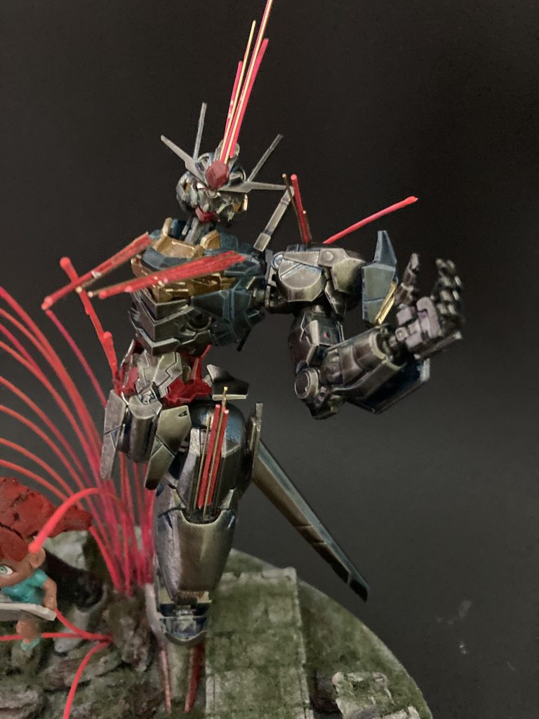 今回デジタルチックなエフェクトと固定ジオラマでイメージ製作してみました!