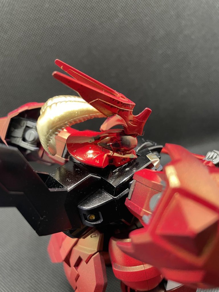 塗装がヨレて下地に馴染まなかったよ(T_T)