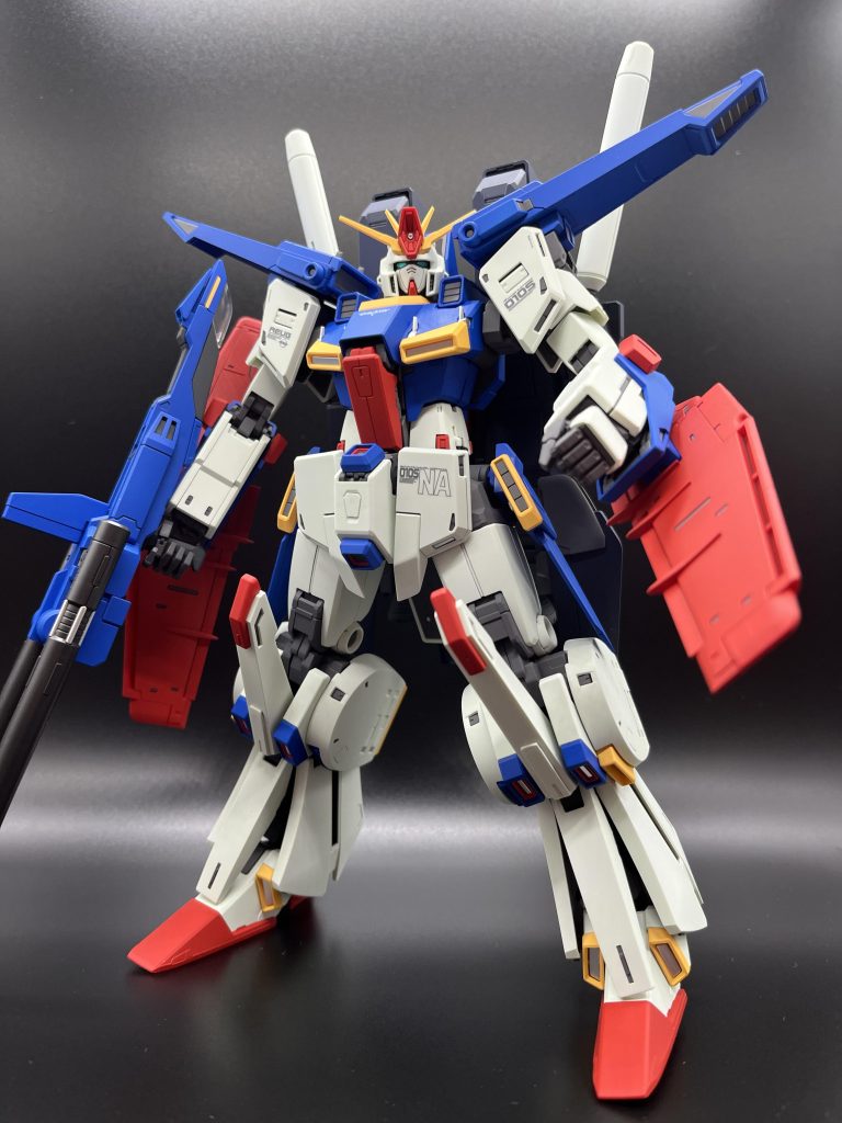 強化型ZZガンダム–6枚目/制作者：ﾎｯﾎｩ