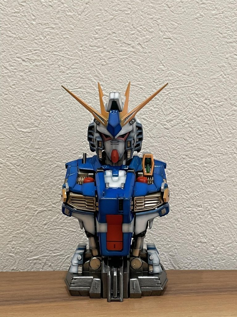 元々のままでもディテールが細かいので、色分けを細かくして密度感を出してみました。