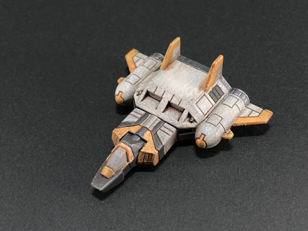 SD RX-78-2ガンダム冬季迷彩–5枚目/制作者:@jiyu_nitsukuruきあい模型