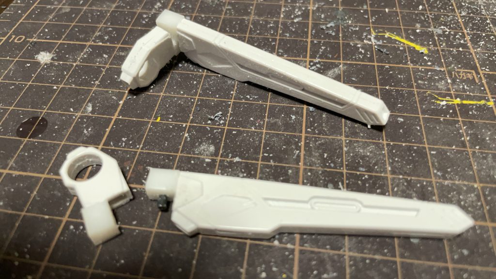 可動軸。砲身延長もすればよかった。