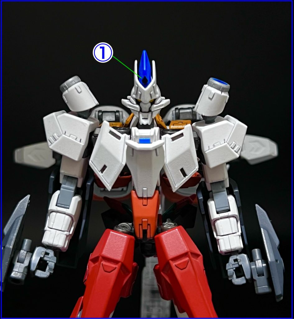 ・武装一覧①アークラインネイビーブルー色のひし形から発射される細いレーザー砲。牽制や部位破壊で使用されることが多い。