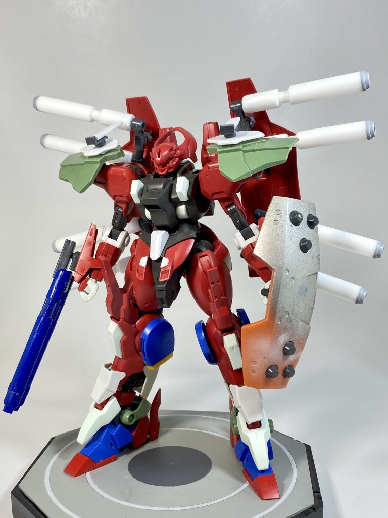 シールドが気に入らなかったので変更。