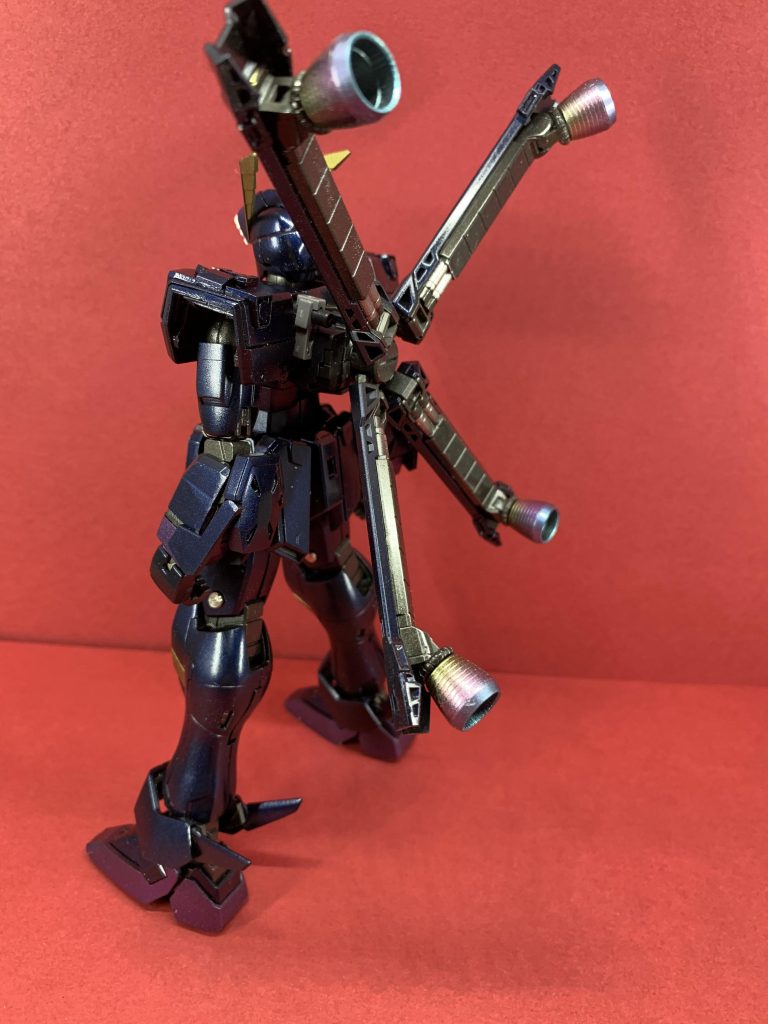 バーニアを焼き色表現してみました