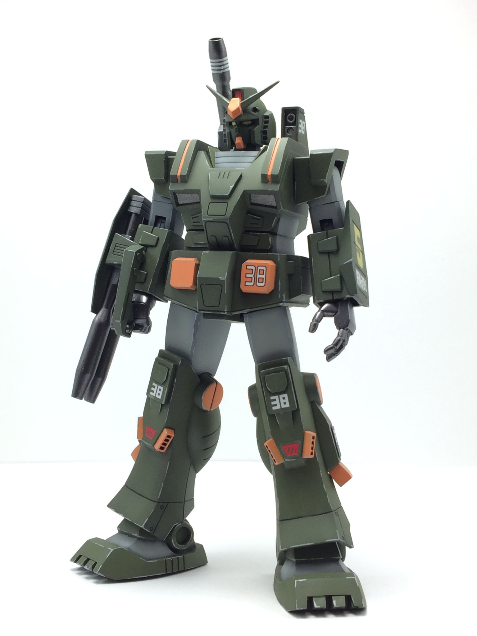 ガンプラ MSV フルアーマーガンダム 旧キット 完成品 - プラモデル