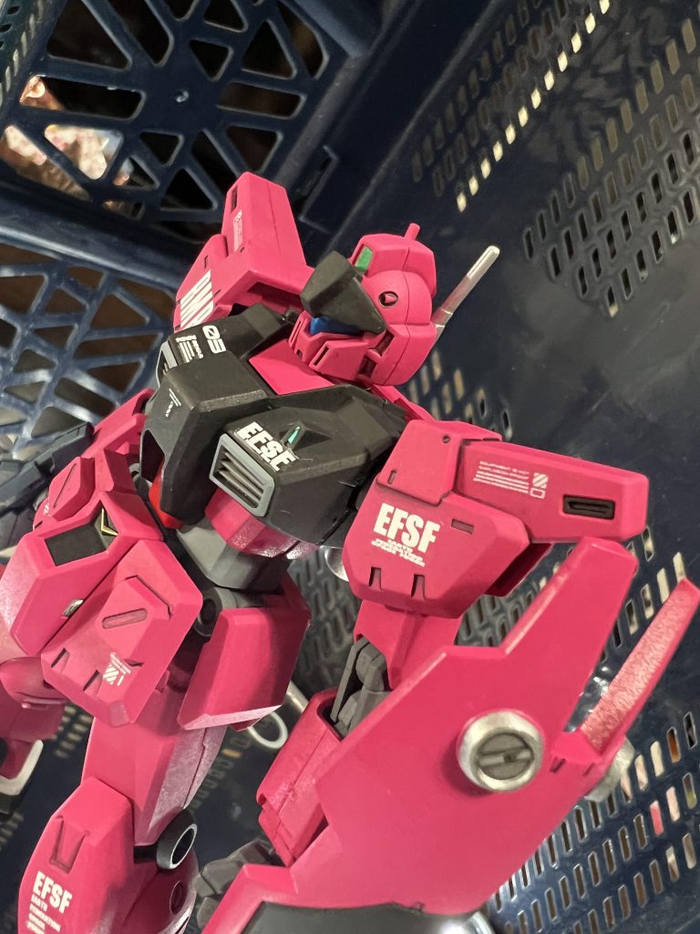 ジムカスタムⅡ typeE ライラ.ミラ.ライラ大尉搭乗機–3枚目/制作者:真樹京介