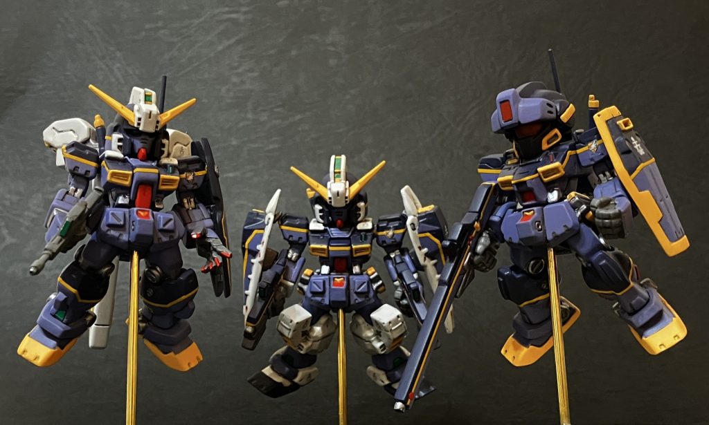 コンバージ改造　ジムスナイパーⅢ（T3カラー）–6枚目/制作者：いしゅと【I.S.T.works】