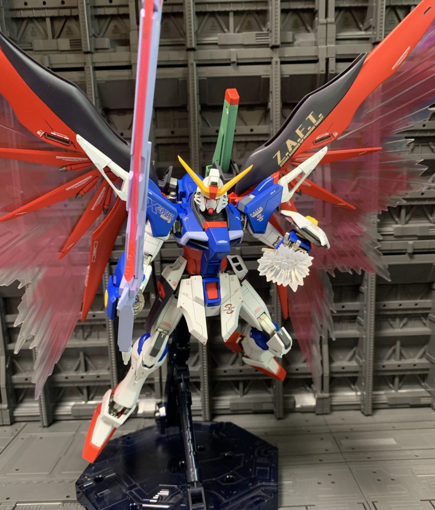 エフェクトもクリアーブルーあたりで塗装した方が良いですね。後日やります。