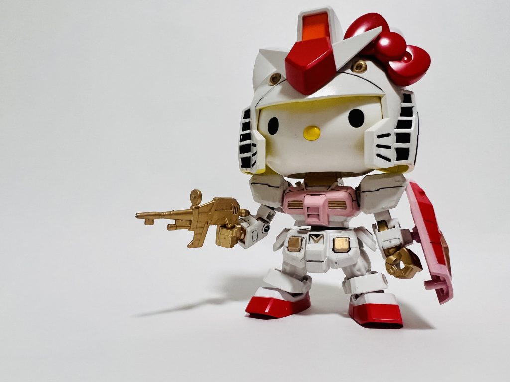 SDガンダム EXスタンダード ハローキティ / RX-78-2 ガンダム [SD EX-STANDARD] ストロベリーカラー–5枚目/制作者：H4co Y