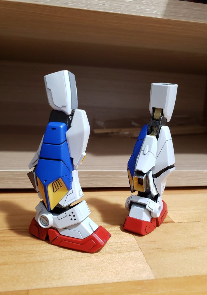 プラ板やスジボリでディテールアップ。