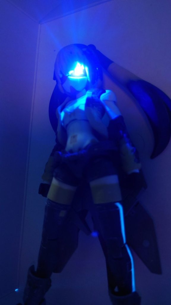 LED頭に入れたりして色々試行錯誤を楽しみましたw