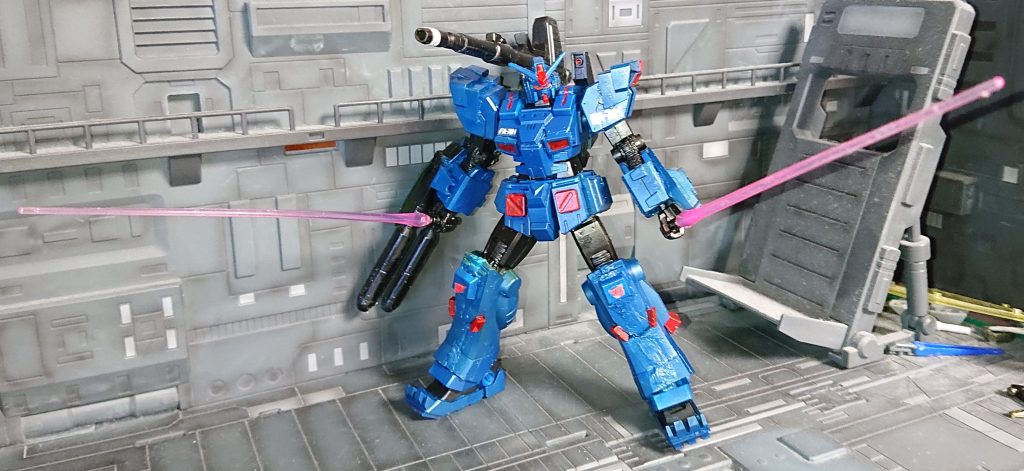 フルアーマーガンダム（サンボル版ベースUO青カラー）–7枚目/制作者：アレス