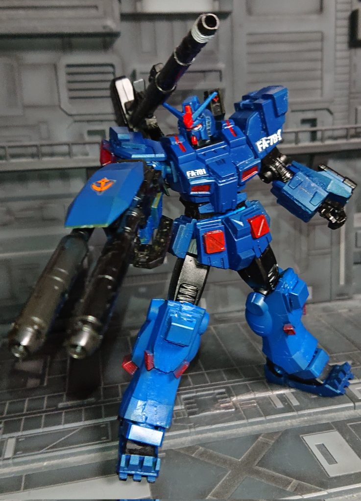 フルアーマーガンダム（サンボル版ベースUO青カラー）–2枚目/制作者：アレス