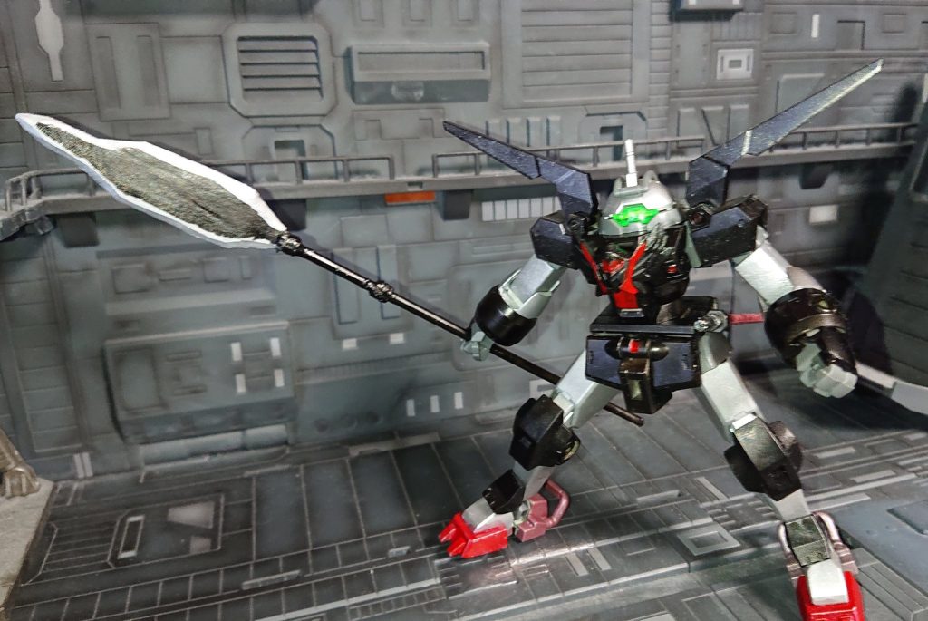 いつものランナープラ板製の槍